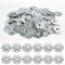 Akamino 1000 PCS Easy Fix Washers, 35mm Diameter Tile Backer Board Washers, Galvanised Iron Fixing Washers 6-Claw, Insulation Metal Washers for Secure Insulation Thermoboard Backer Boards