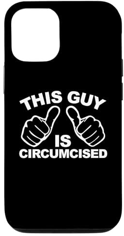 This Guy Is Circumcised Funny Men's Peinlich Hülle für iPhone 14 Pro