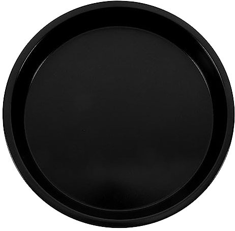 LABRIMP Teglia Rotonda Antiaderente Per Pizza Pane e Torte Utensile Da Forno in Acciaio Al Carbonio Esterno Facile Da Usare e Pratico