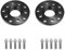 ISINEVER Spurverbreiterung 5x100 5x112 30mm 2x15mm Kompatibel mit VW Kompatibel mit Skoda Kompatibel mit Audi mit Radschrauben M14x1.5 45mm Spurplatten Distanzscheibe Mittenzentrierung 57,1mm