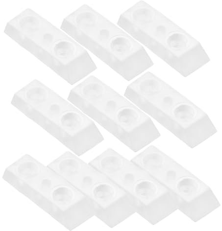 Homoyoyo 10stücke Transparente Stuhlbeinkappen Aus Silikon Und Gummi rutschfeste Möbelbeinschoner Für Stuhlfüße Bodenschutz Für Hartholzböden