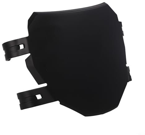 HpLive Motocross Nummernschild Vordere Nummerntafel aus PP-Kunststoff für Surron für Light Bee X/S Elektro-Dirt Bike Motocross Zubehör 223x170x69mm Schwarz