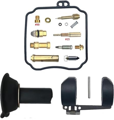 Kit Réparation Carburateur pour Y&amaha pour DRAGSTAR XVS125 5JX 2000-2004 Réparation Et Remplacement De Carburateur De Moto