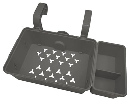 JIEBWCHA Cestino A Bordo Piscina 42x21x13 Cm Cesto Portaoggetti Per Piscina Fuori Terra Vassoio Portaoggetti A Bordo Piscina Realizzato Per Prestazioni Di Lunga Durata, È Facile Da Smontare