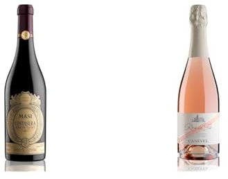 AMARONE & ROSÉ | MASI COSTASERA 2020 Amarone della Valpolicella Classico DOCG | CANEVEL ROSA DEL FAÈ 2024 Spumante Rosé Marzemino Millesimato Brut | 2 bottiglie da 750 ml