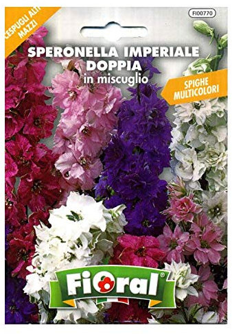 Sementi da fiore di qualità in bustina per uso amatoriale (SPERONELLA IMPERIALE DOPPIA IN MISCUGLIO)