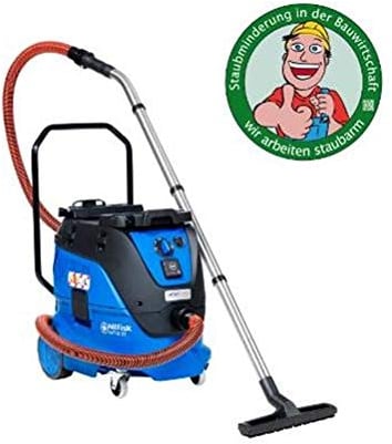 Nilfisk Sicherheitssauger ATTIX 33-2M IC MOBILE (M-Klasse, 1400 W, Industriesauger mit Softstart, Behälter 30 l, Kabellänge 7,5 m, Luftmenge 4500 l/min, inkl. Zubehör) 107419010