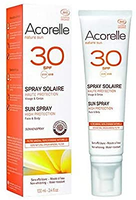 Acorelle Nature Sun Spray Solaire Bio SPF30 100ml