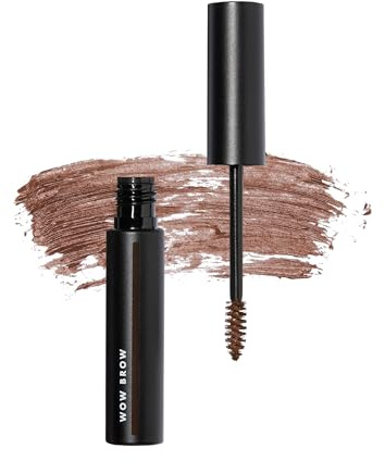 e.l.f. Wow Brow Gel, Volumizing, Buildable, Wax-Gel Hybrid, Creates Full, Voluminous-Looking Brows, Locks Brow Hairs In Place, Brunette
