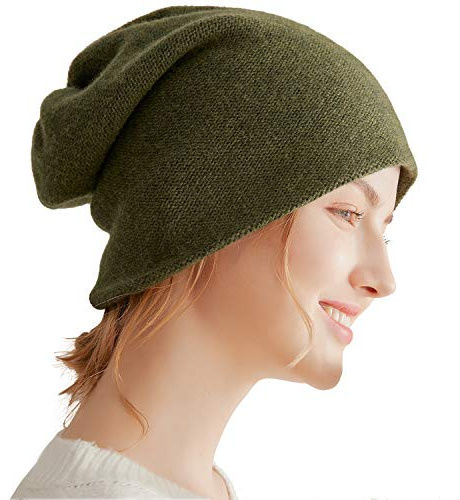 Aspen Double Layered 100% Cashmere Beanie High-Performance Cashmere Ski Beanie