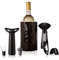 VACUVIN Coffret à vin Original Plus Black + anti-goutte + pompe Concerto + bouchon gris