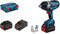 Bosch Professional BITURBO avvitatore a massa battente a batteria GDS 18V-1050 H (coppia ser. 1.050 Nm, coppia spunto 1.700 Nm, 2 batt. ProCORE18V 8.0Ah, caricatore rapido GAL 1880 CV, in L-BOXX 136)