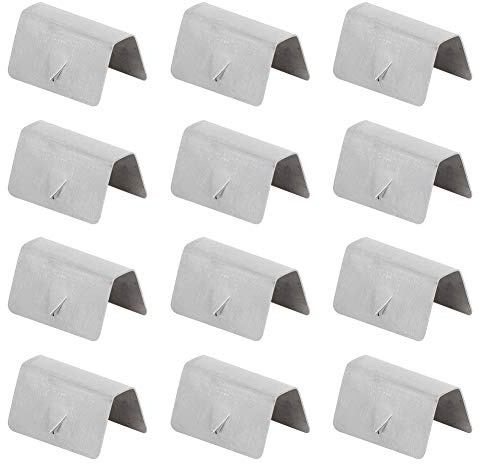 Windschutzclips aus Edelstahl - 12er Set für HEKO G3 Windabweiser, ideal zur Befestigung und Verbesserung der Passform - langlebige Lösung für Ihr Auto
