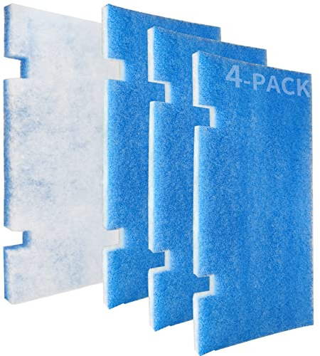 Tikfoam RV AC Filter Ersatz für Dometic Vent, 35,6 x 19,1 cm RV-Klimaanlagenfilter, RV-Luftfilter 3313107.103 / 3105012.003, [4 Filter] AC-Filter