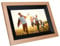Rollei Smart Frame WiFi 105 in braunen Holz. 10.1 Zoll digitaler Bilderrahmen mit WiFi-Funktion zur Wiedergabe Ihrer Fotos und Videos mit Ton., Farbe:Holz Braun