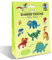 Ursus 43500009 - Diamond Painting Sticker Dinos, Set mit 2 Stickerbogen in verschiedenen Designs, Diamantensteinen, Picker, Wachs und Schale, inklusive Anleitung