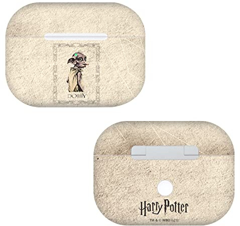 Head Case Designs Offizielle Harry Potter Dobby House Elf Geschoepf Chamber of Secrets II Vinyl Haut Aufkleber Abziehbild Abdeckung kompatibel mit Apple AirPods Pro