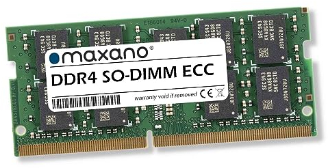 Maxano Memoria RAM DDR4 de 16 GB, 3200 MHz, SO-DIMM ECC, compatible con Synology RackStation RS822RP+