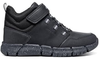 Geox J Flexyper Boy B Abx Ankle Boot, Navy/Azure, 37 EU