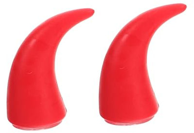 Mikinona 2St Dekorative Aufkleber für Motorräder Motorraddekorationszubehör Hupen für Motorradhelme Motorradzubehör Helm dekor Aufkleber Vintage-Dekor schmücken Helmzubehör für Fahrradhelm