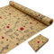 Papier cadeau de Noël pour emballage cadeau : rouleau de papier cadeau kraft imprimé avec motif festif de renne 43 cm x 15 m.