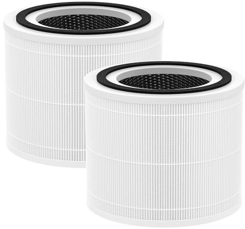 True HEPA 14 - Filtro di ricambio compatibile con purificatore d'aria Puroair 240, grado 3 in 1, True HEPA 14 con filtro a carbone attivo, filtro di ricambio 240 H14, confezione da 2