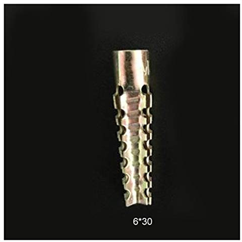 Bulloni di espansione, tassello di espansione in acciaio da 6x30 mm, tassello di espansione for muro, tassello autoperforante for cartongesso, mattoni leggeri, cartongesso (lunghezza: 6x30)