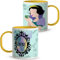 Taza personalizada con nombre. Tazas Infantiles plástico. Taza niños colegio. Taza Princesa. Regalos originales. Princesa de las nieves