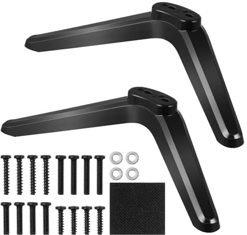 DOITOOL 2PCS TV Stand Legs for TV Legs Replacement Compatible with TCL Smart TV 32in 40in 49in 50in 55in