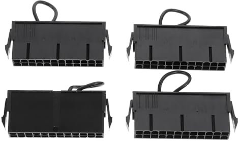 DOITOOL 4stücke Pin Netzteilstarter ATX Stromversorgung Jumperbrücke Aus Stabiler Power Supply Tester Für Pc Ohne Motherboard Anschluss