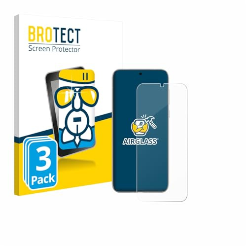 BROTECT Schutzglas für Huawei Pura 80 Pro | 3 Stück Transparenter Displayschutz Made in Germany Schutzfolie Panzer Folie Glas 9H Anti-Fingerprint Einfache Montage Clear