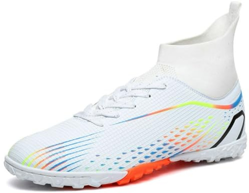 clofab Fussballschuhe Damen Herren Kunstrasen Turf Fußballschuhe Jugend Hallenschuhe Ground Outdoor Sportschuhe Für AG FG TF Fußball Trainingsschuhe