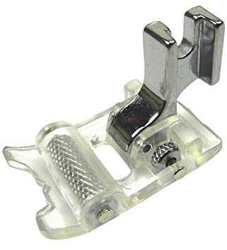 ZickZackNaehmaschine Rollenfuß Rollnähfuß Rollen Nähfuß für Pfaff 93/96/97/130/207/209/213/260/262/360/362 Nähmaschine