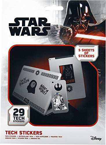 Star Wars Tech Sticker-Set mit 29 Aufklebern für Laptops, Mobiltelefone und Tablets (Merc With a Mouth Design) - Offizielles Lizenzprodukt