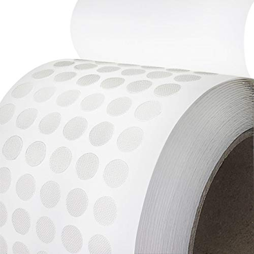 KLEBESHOP24 | Gewebeklebepunkte | Doppelseitig | 10 mm | Beidseitig ablösbar / 60 Stück
