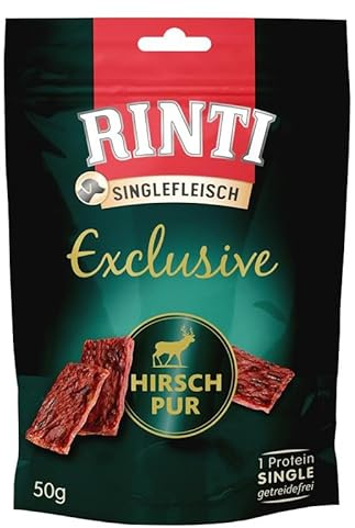 Rinti Exclusive Snack Hirsch 50g (Menge: 12 je Bestelleinheit)
