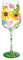 NymphFable Hand Painted Sunflower Wine Glass Artisan Painted Glass 15oz Personalised Gift for Birthday Anniversary