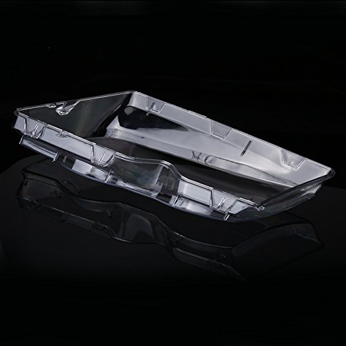 Frontscheinwerfer Streuscheibe Frontscheinwerfer Abdeckung Streuscheibe 1 Paar linker und rechter Scheinwerfer-Scheinwerfer, klare Linsenabdeckung für E46 3er Serie 1998–2001, 4-türig