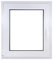 ECOPROF Kellerfenster | Langlebiges Kunststoff-Fenster | Maße 60x80 cm (600x800 mm) | Dreh-Kipp Fenster DIN Links | Farbe: Walnuss | 70mm Profil
