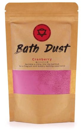 Polvere da bagno al mirtillo rosso 190g