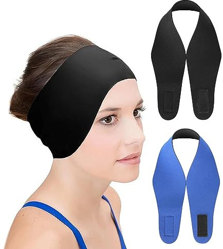 Schwimmen Stirnband - Neopren Kopfband für Kinder und Erwachsene, Wasserdichtes Haarband, Ohrenband zum Ohren Schutz
