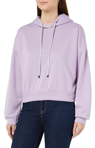 aleva Damen Hoodie, Flieder, 38