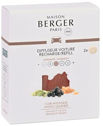 MAISON BERGER Autoduft Nachfüller Kraftvolles Leder