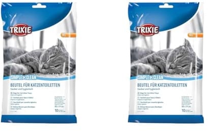 Simple'n' Clean Bags for cat litter trays, XL, 10 pieces (Pack of 2)