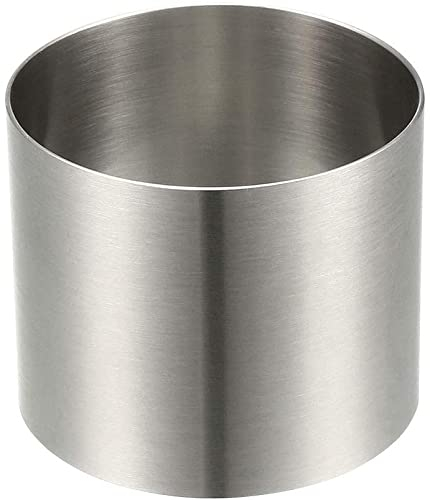 XYWHPGV Kuchenform Ring 60mm Durchmesser Edelstahl Kuchen Mousse Form Kuchen Backring(641af f9dc1 9c9ae 36702 67bba 87a6a