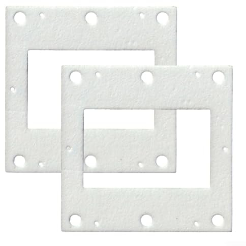 2-teiliges robustes Keramikfaser-Dichtungsreinigungsset für Haas Sohn Wärmetauscher, einfache Installation und langlebig, kompatibel mit verschiedenen Modellen