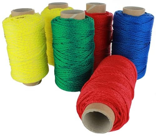 Corda da muratore per pavimentazione, 50, 100 rotoli, 1 x 50 m