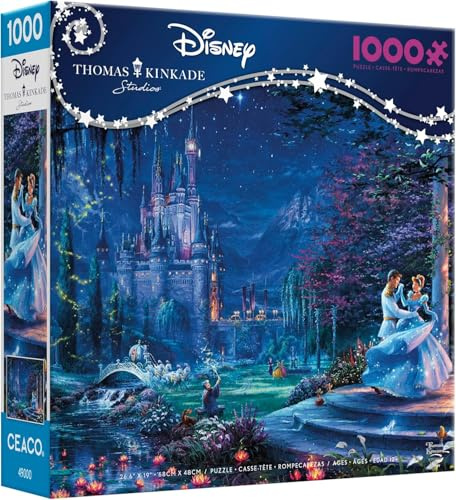 Ceaco - Thomas Kinkade - Disney - Cinderella - Tanz im Sternenlicht - Puzzle mit 1000 Teilen