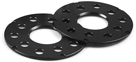 SIMICASE 5 Mm 8 Mm Auto-Spurverbreiterungsadapter Für VW Für Jetta, Für Golf, Für Passat PCD 5 X 100 5 X 112 Cb 57,1 Mm Und Kugelbolzen M14 * 1,5 Auto Spurverbreiterungen(8mm Blue)