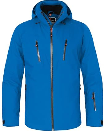 Bergson RESO 2 | Herren Skijacke & Winterjacke, wattiert, wasserdicht, Winddicht, atmungsaktiv, Strong Blue [388], 28 - Herren